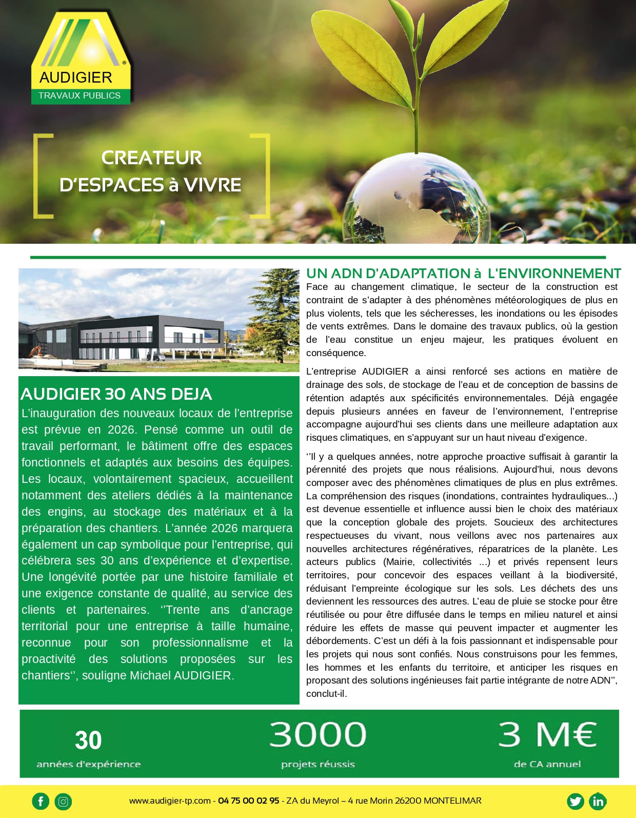 L'Économie Dromoise N° 238 - Mars, avril, mai 2026